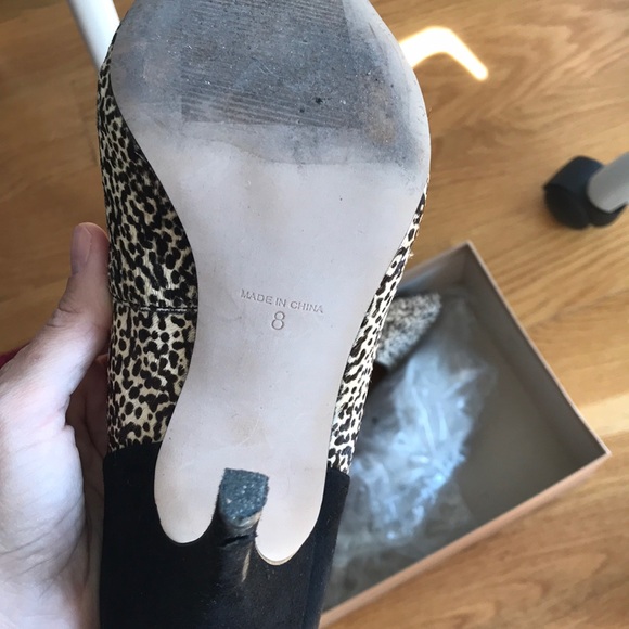 Madewell Maddie mohair speckled suede heels - Picture 5 of 10